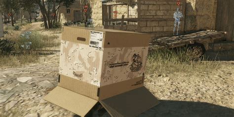 how to use cardboard box metal gear solid|snake in cardboard box.